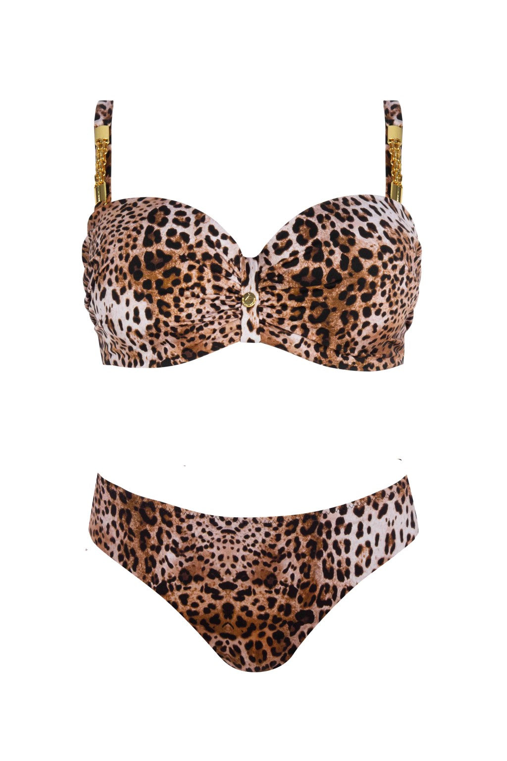 Elegantes Bikini-Set Zambia 11 mit Leopardenmuster
