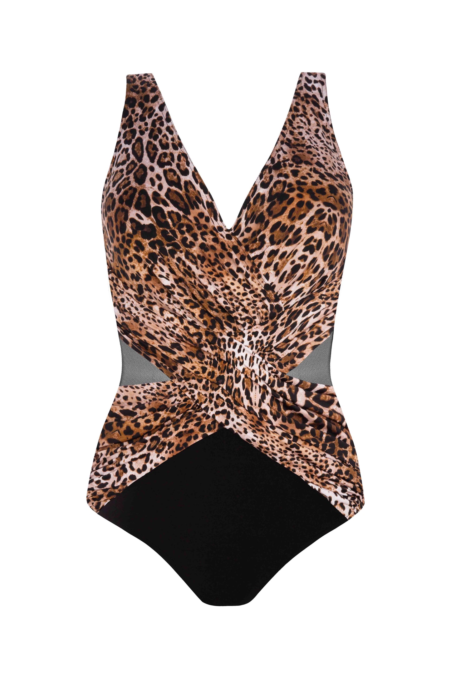 Figurformender Badeanzug Zambia 8 – Leopard Print