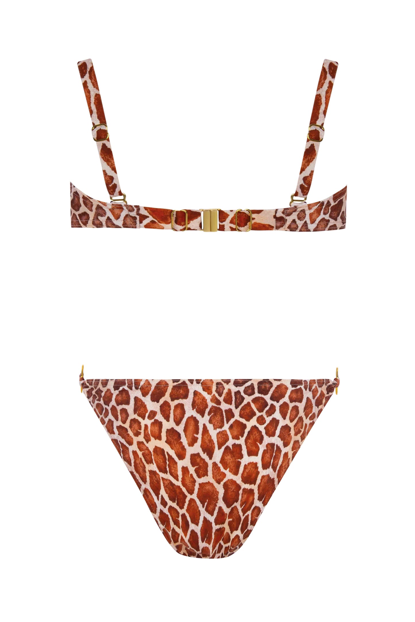 Kenya 3 – Elegantes Push-up-Bikini-Set mit Animal-Print