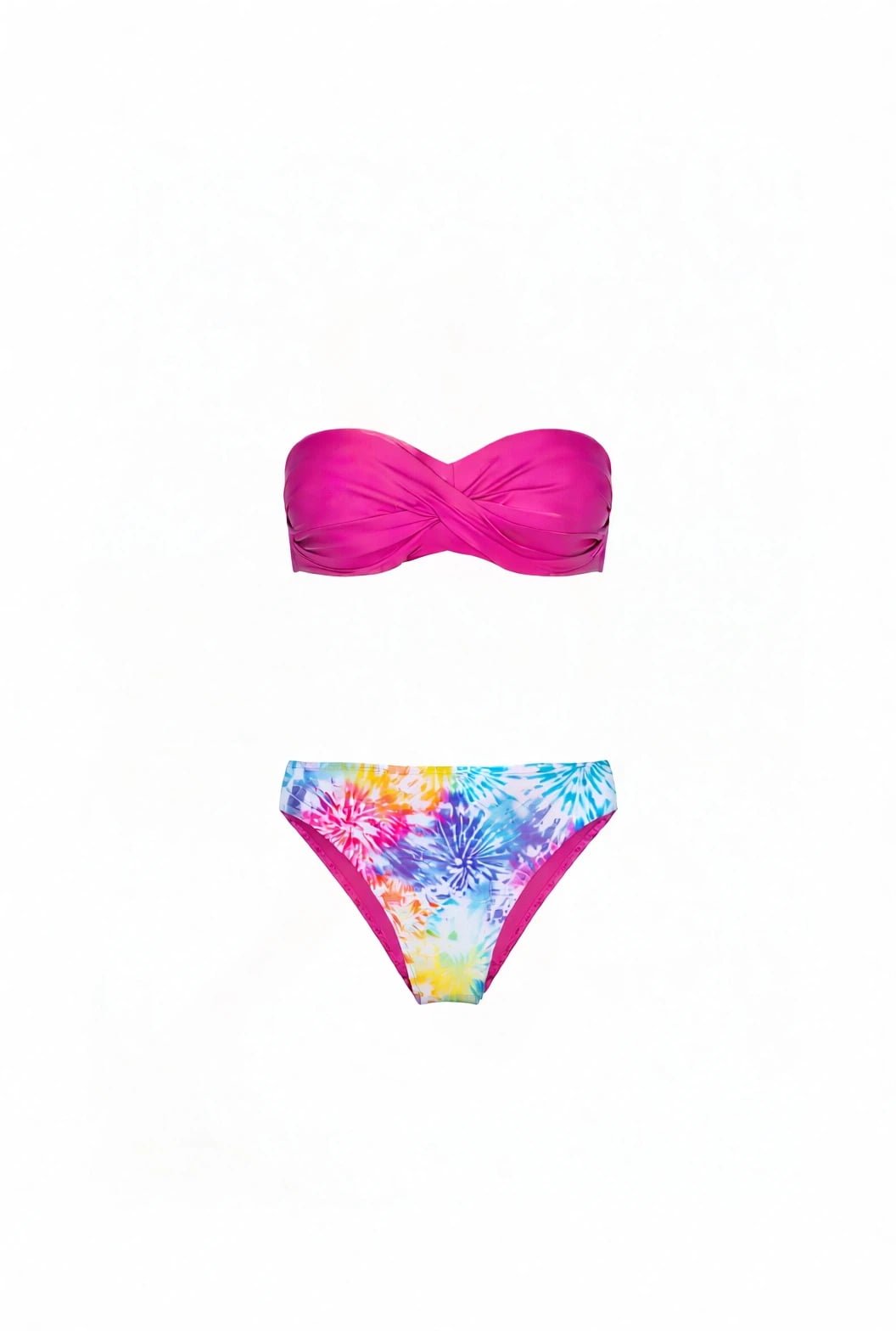 Bikini-Set Alice-26/W 702 – Push-up Pink/Multicolor - Bikini-Set | ROMA MODA